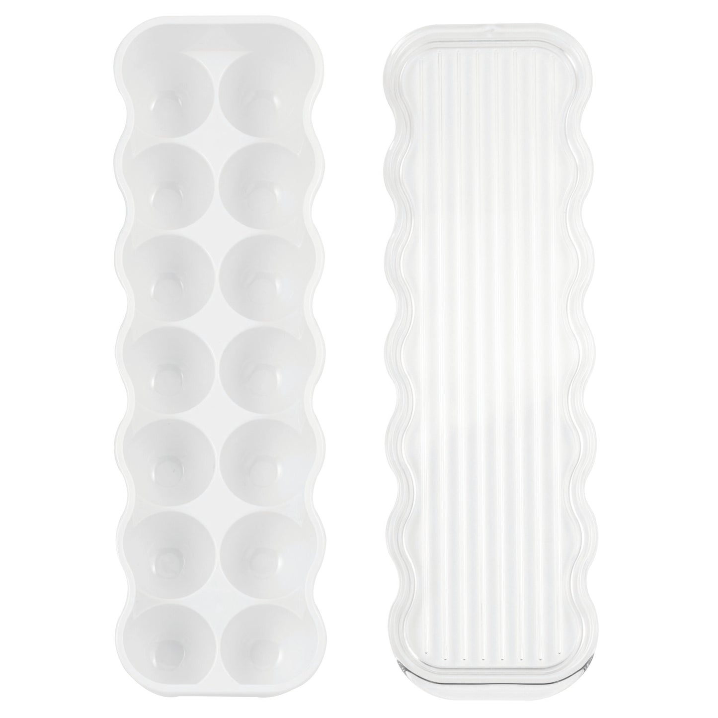 White/Clear Fridge Binz Egg Holder
