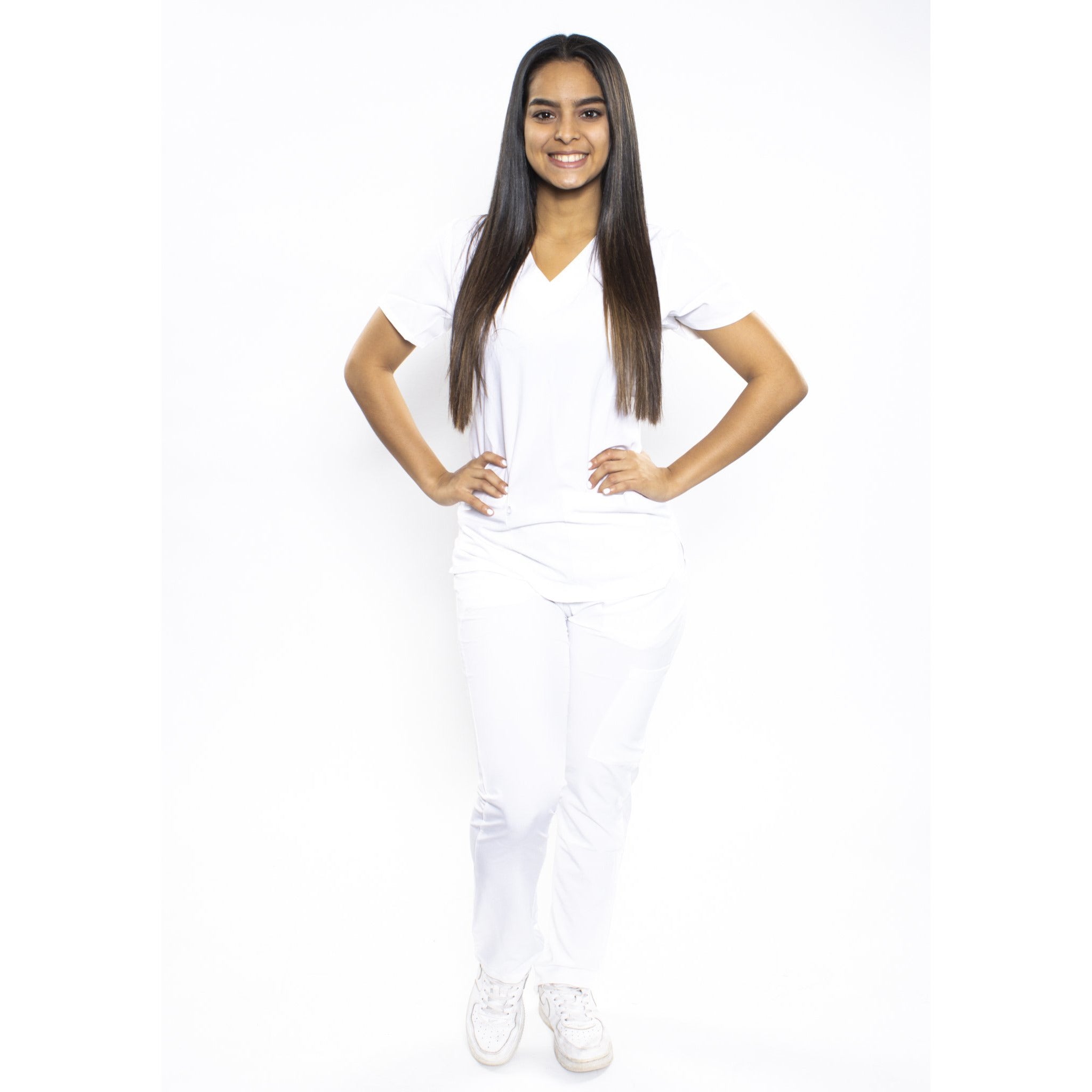 UNIFORME STRECH BLANCO - WHITE