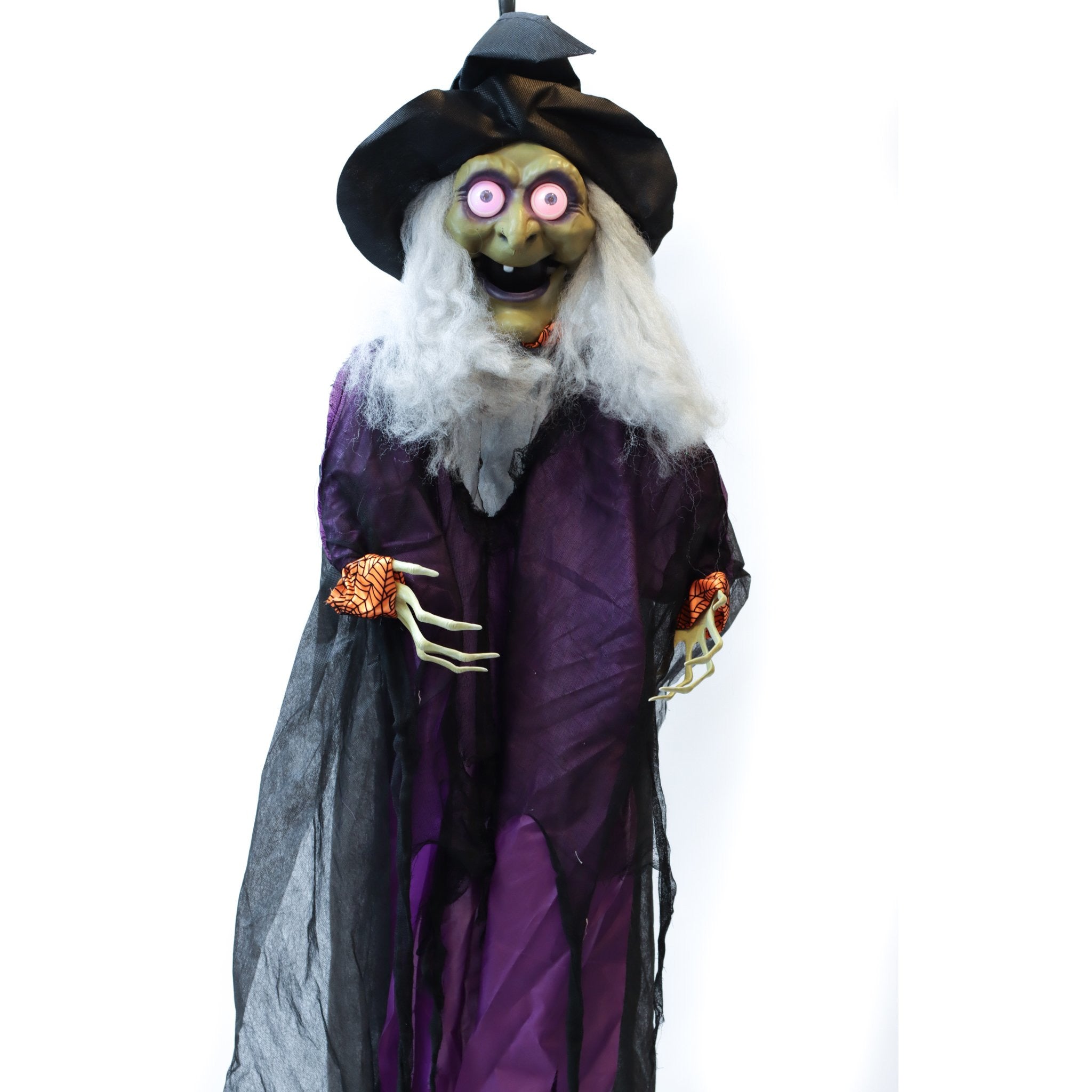 Hanging talking witch