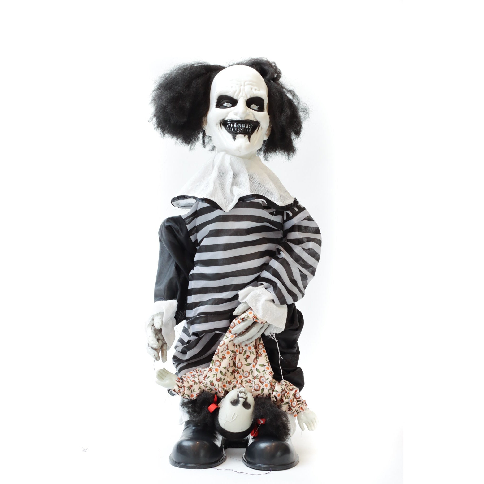 Creepy Clown with doll