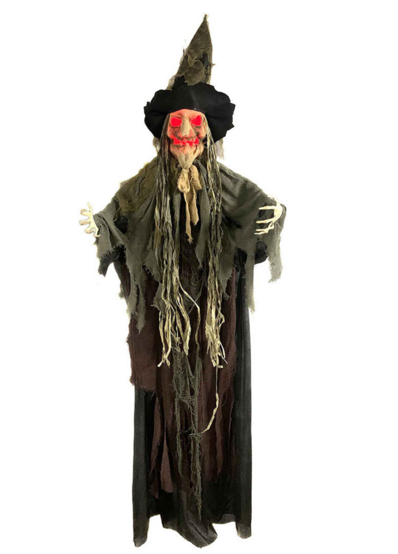6 FT LU SONIC SCARECROW WITCH BURLAP