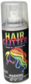 SILVER GLITTER SPRAY