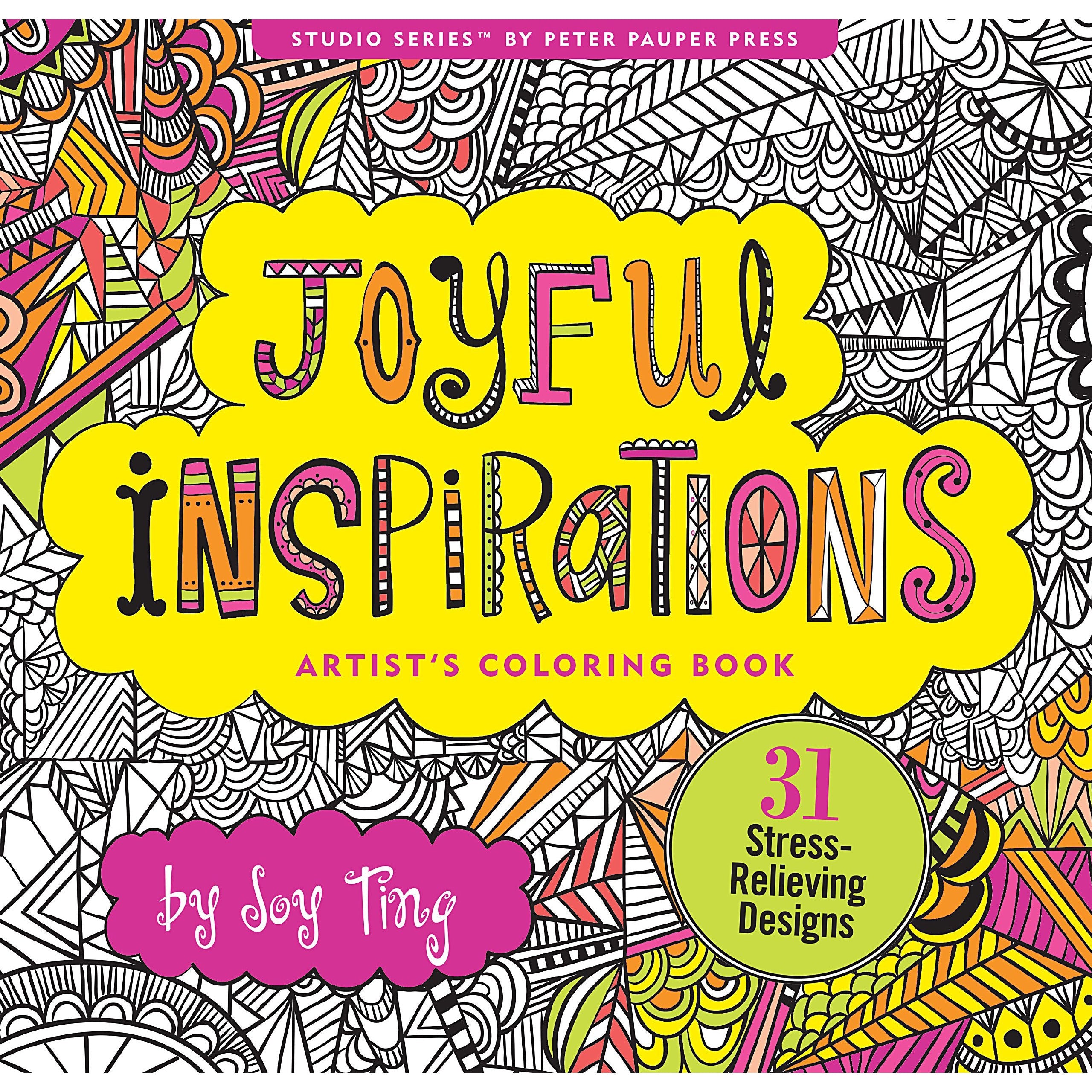 COLORING BOOK JOYFUL INSPIRATIONS