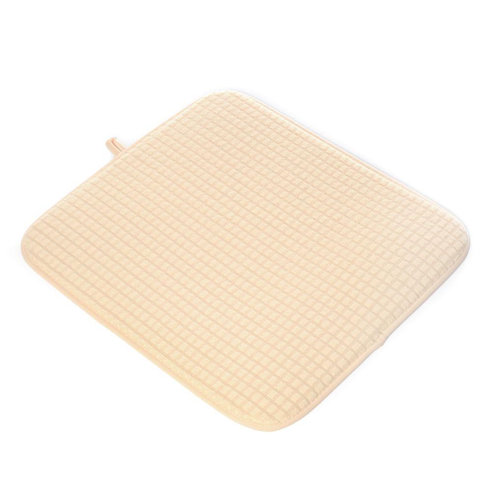 DISH DRYING MAT ALMOND