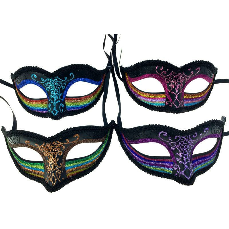Dark Rainbow Mask in 4 colors