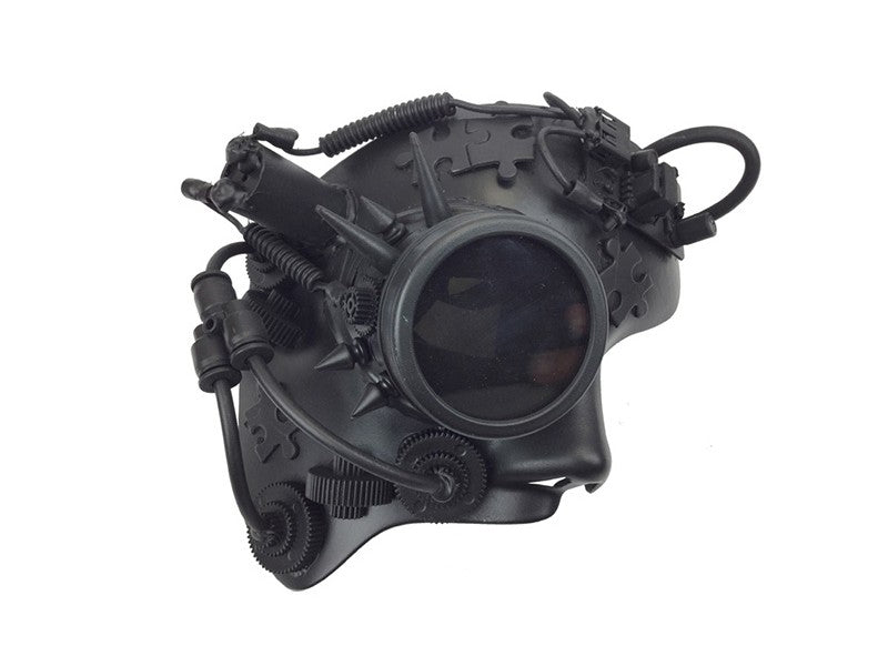Steampunk Phantom Mask BLACK,