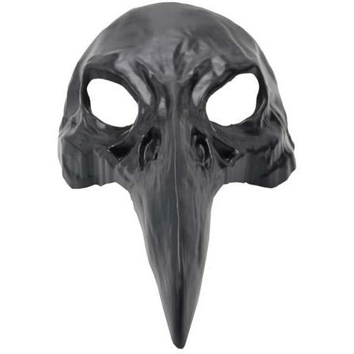 Mask-Plague doctor Halloween masquerade mask Black