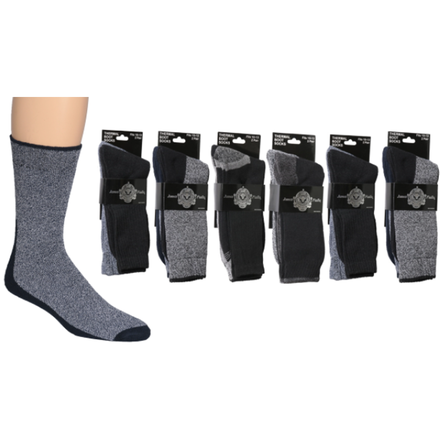 Calcetines Térmicos Pesados De 2 Piezas