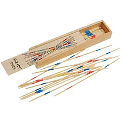 Wooden pick up sticks