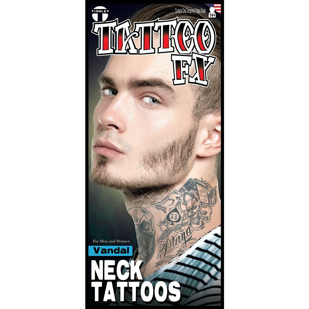 Neck tattoos Vandal