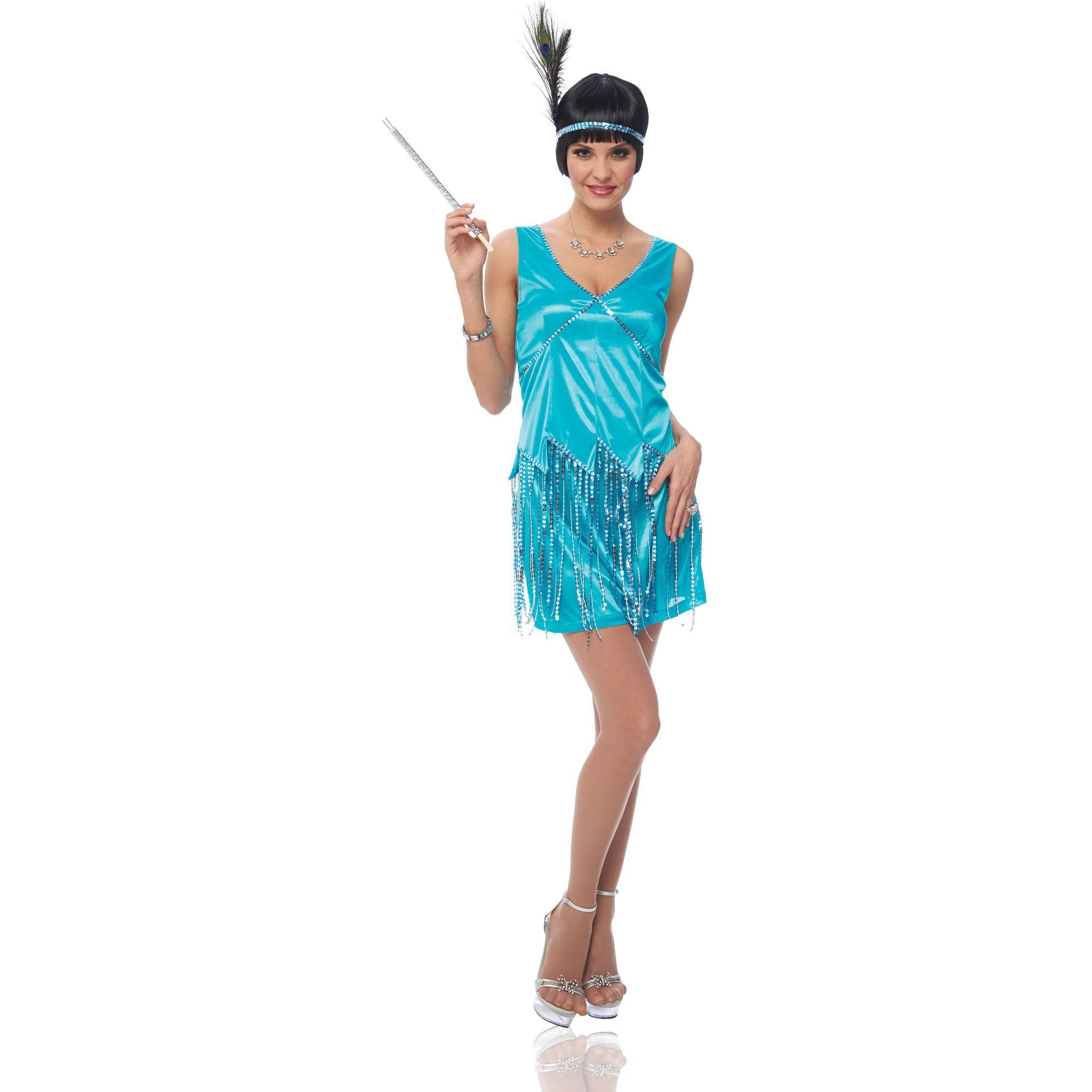 PEACOCK FLAPPER COSTUME