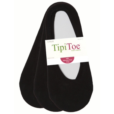 Women's Foot Liners with Gel Silicone 3-Pair