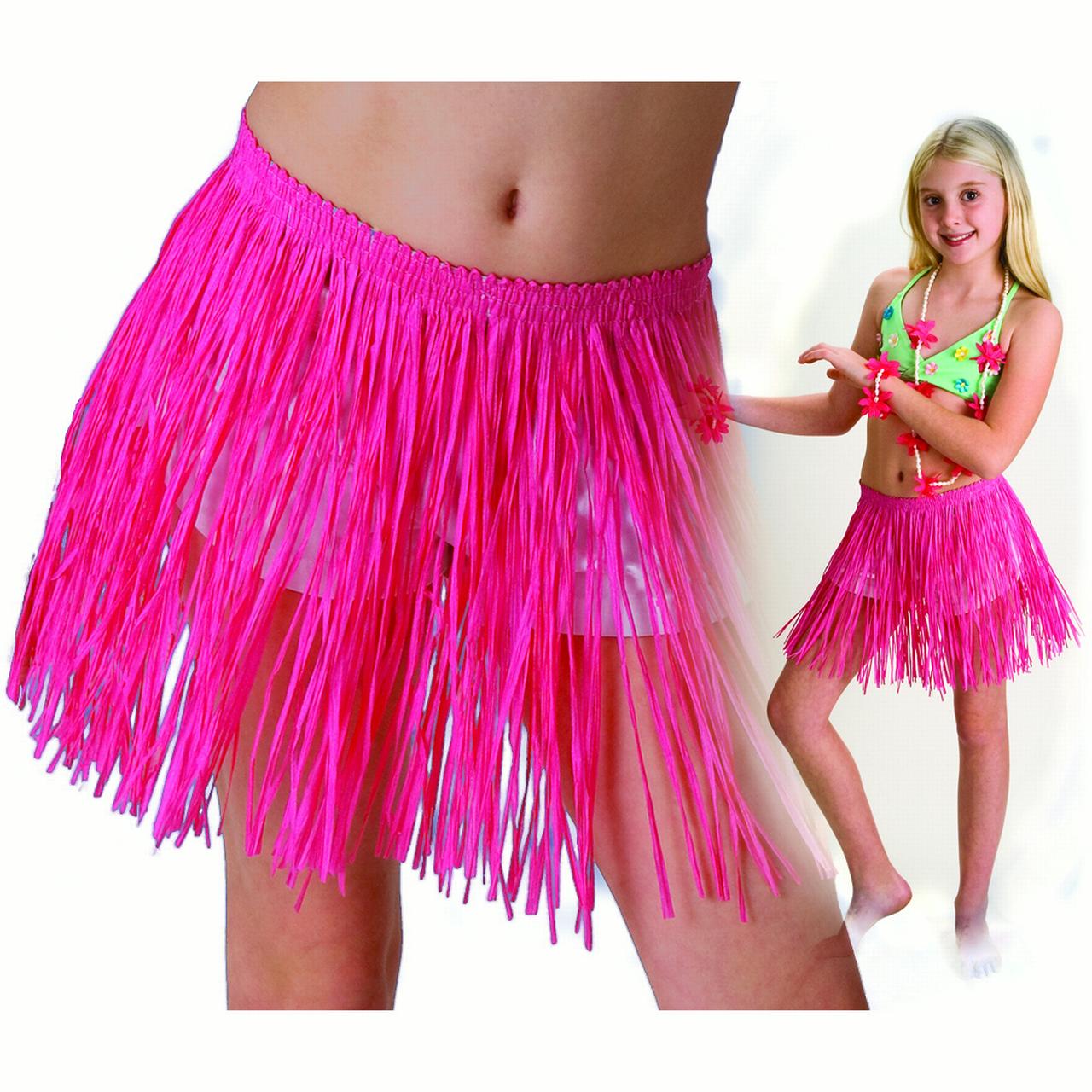PINK HULA MINI SKIRT
