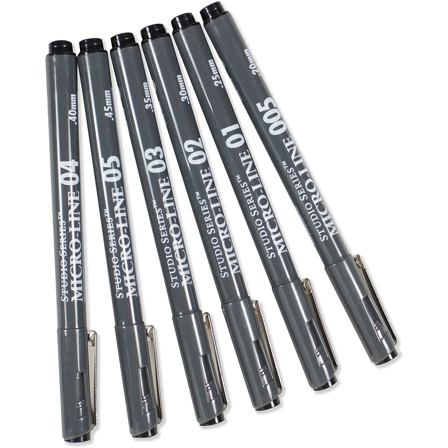 6 MICROLINE PENS