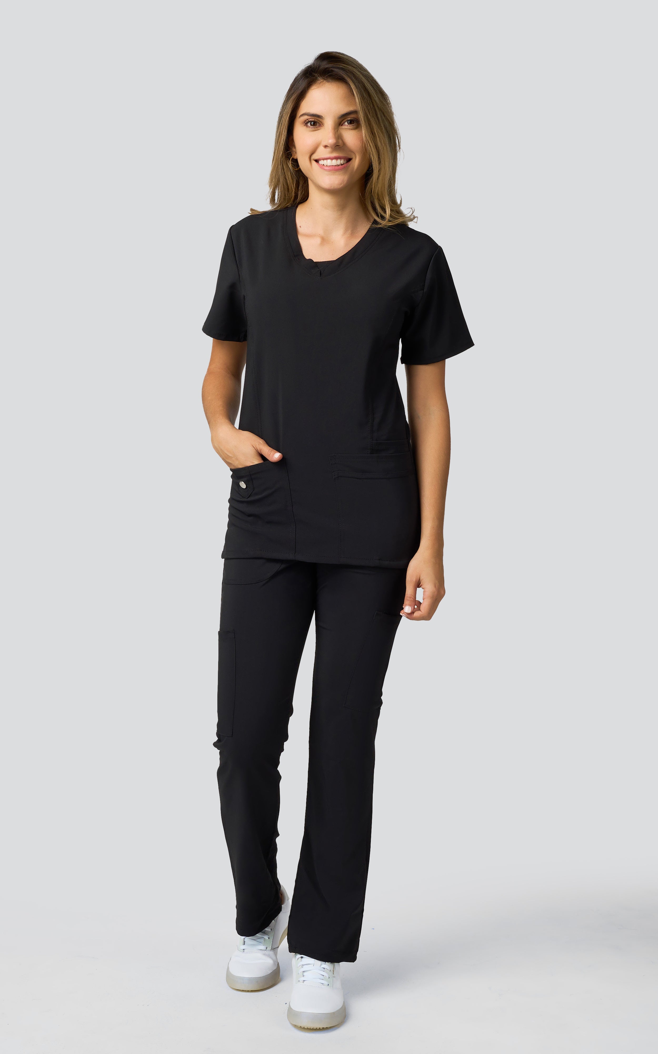 Uniflex D Uniforme de color Negro