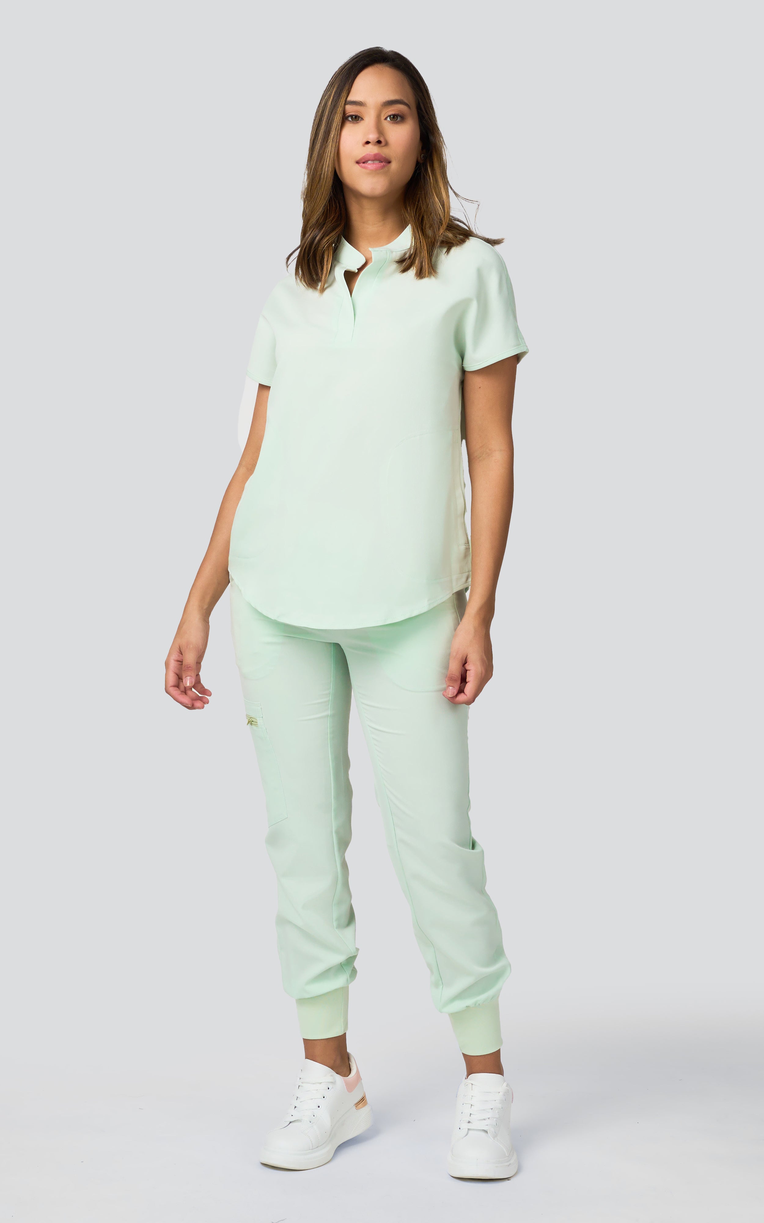 CAMISA UNIFORM SPACE-LIGHT GREEN
