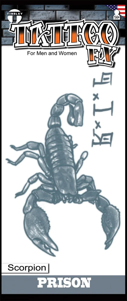 Prison tattoos Scorpion