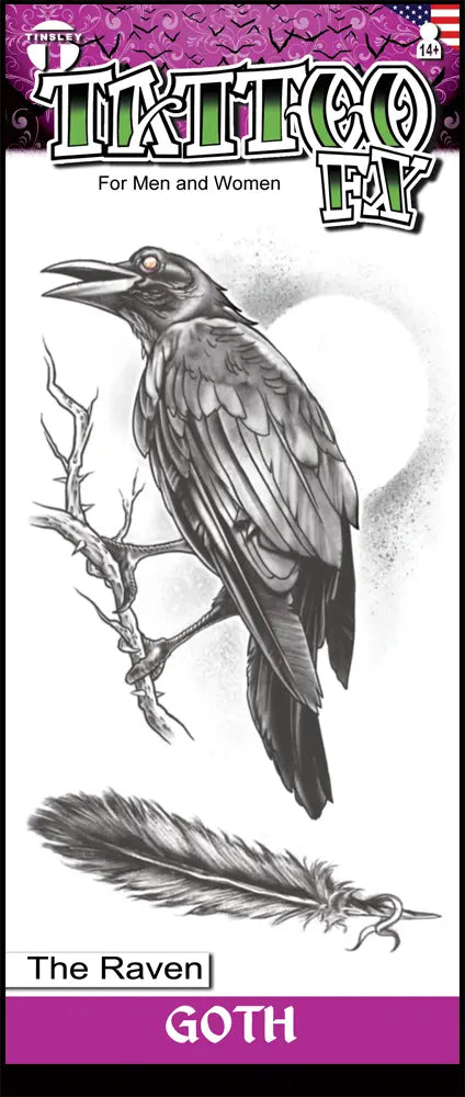 Goth Tattoos The Raven