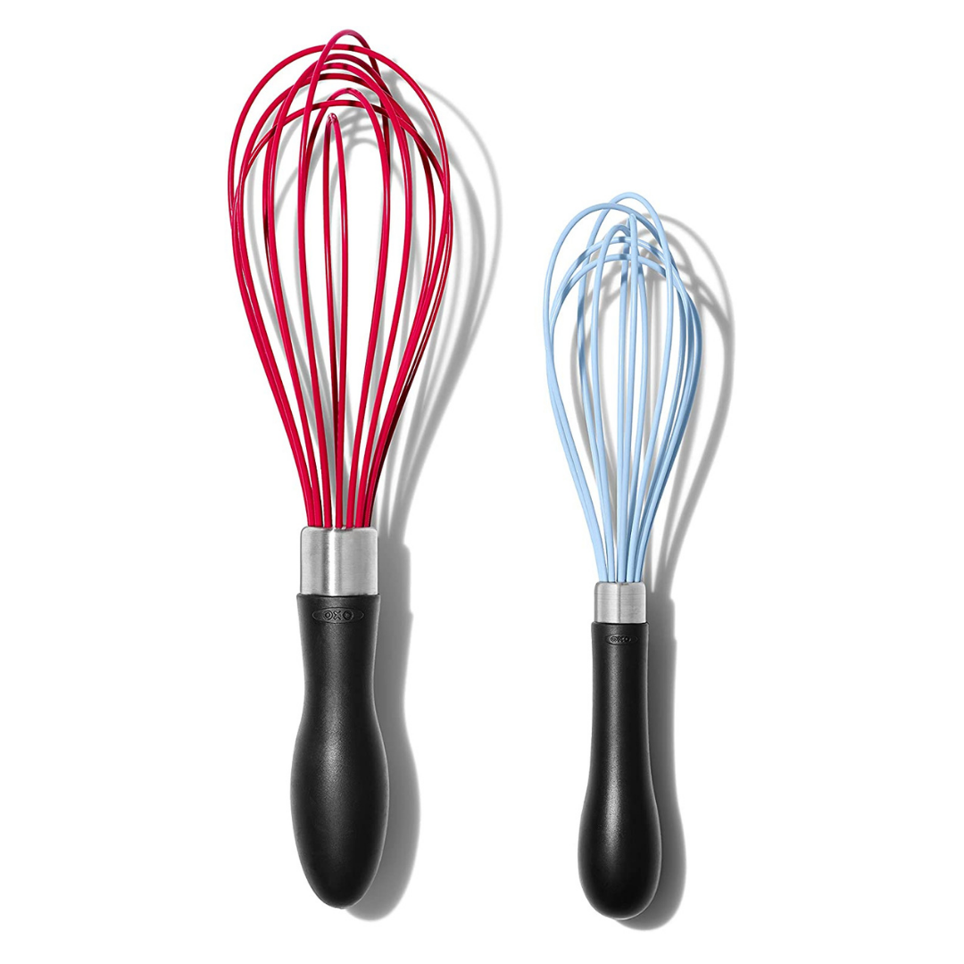 OXO Good Grips 2-Piece Silicone Whisk Set
