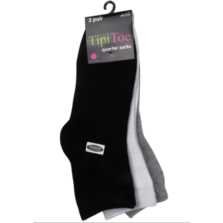 3 pares de calcetines