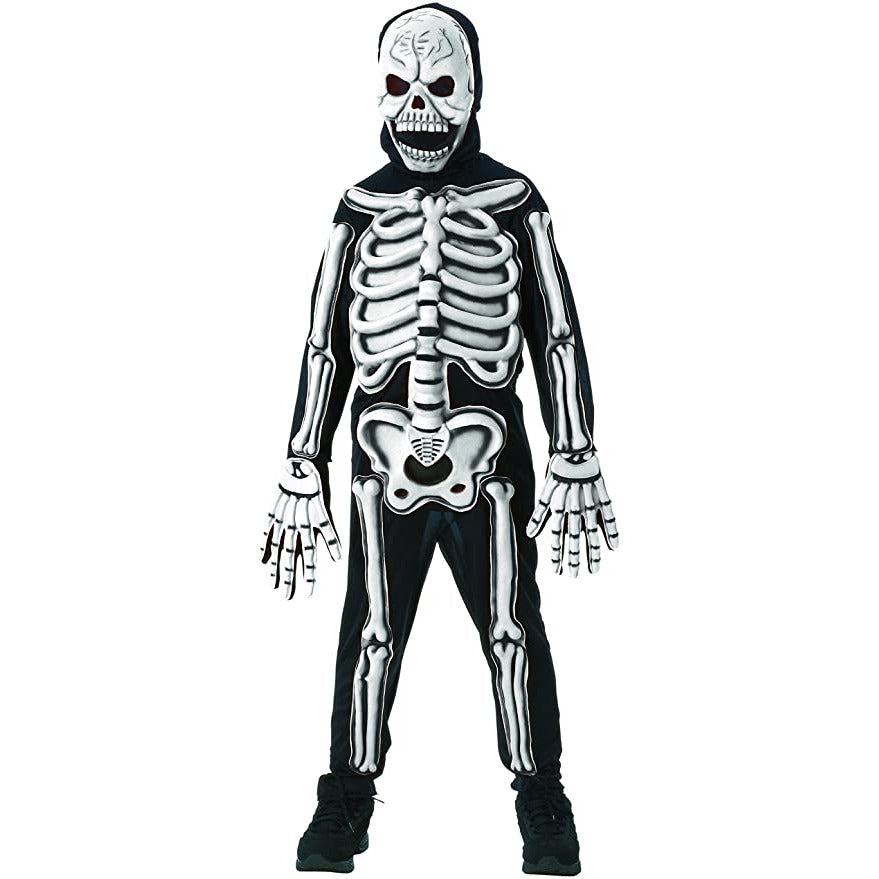 3D SELETON BOY COSTUME