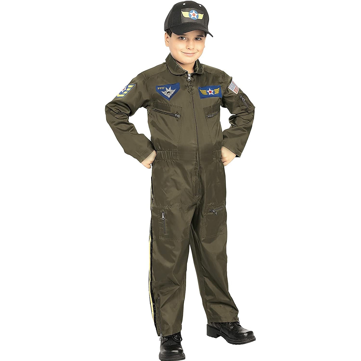 AIR FORCE FIGHTER PILOT BOY COSTUME