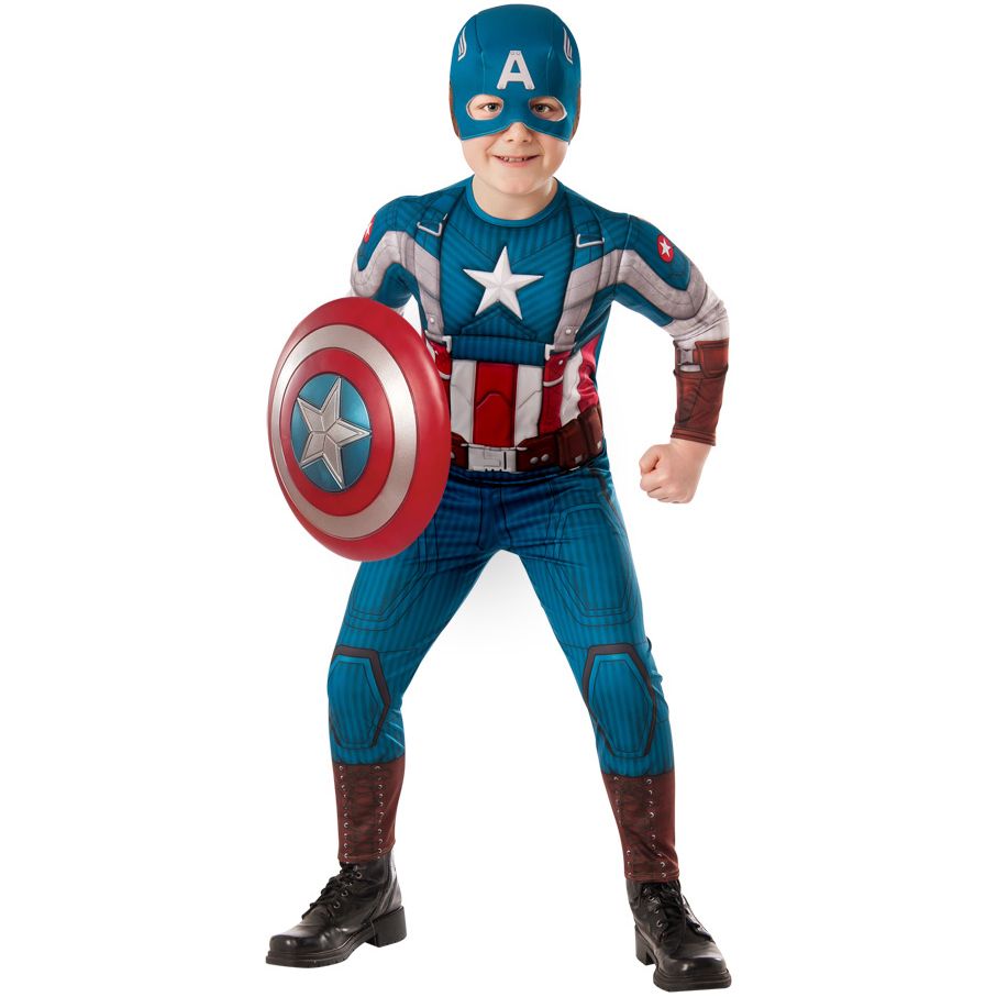 CAPTAIN AMERICA RETRO SUITE BOY COSTUME