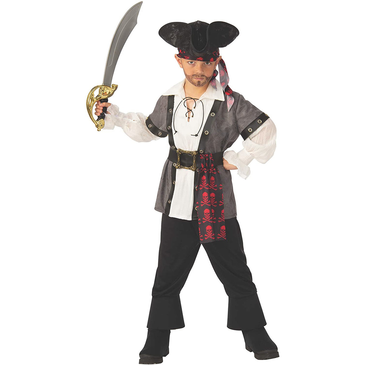 DISFRAZ DE NIÑO PIRATA