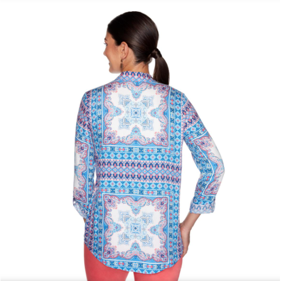 BLUSA DE BOTONES CON MANGAS LARGAS CAPRIMU RUBY RD