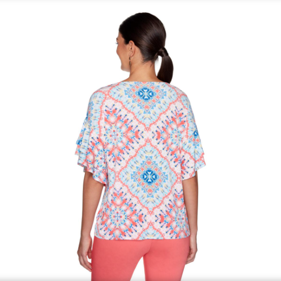 BLUSA ELEGANTE GERAN MULTICOLOR X RUBY RD