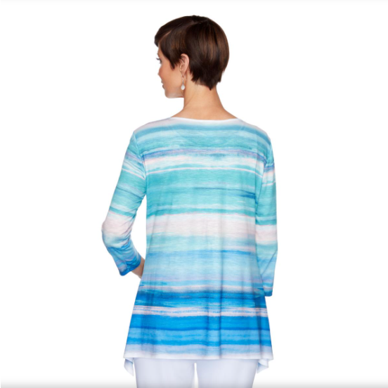 BLUSA CON RAYAS CAPRI MULTICOLOR X RUBY RD