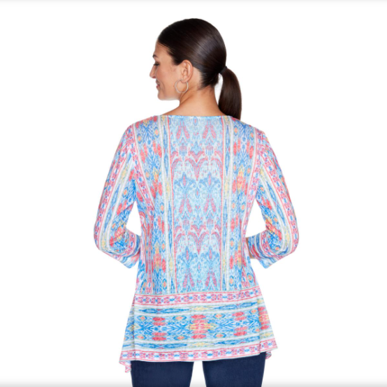 BLUSAS MULTICOLOR CAPRI SUBLIMATION 20 X RUBY RD