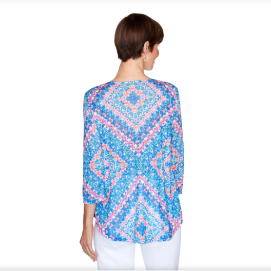 BLUSA SUBLIME SUBLIMATION 20 CAPRI MULTICOLOR RUBY RD