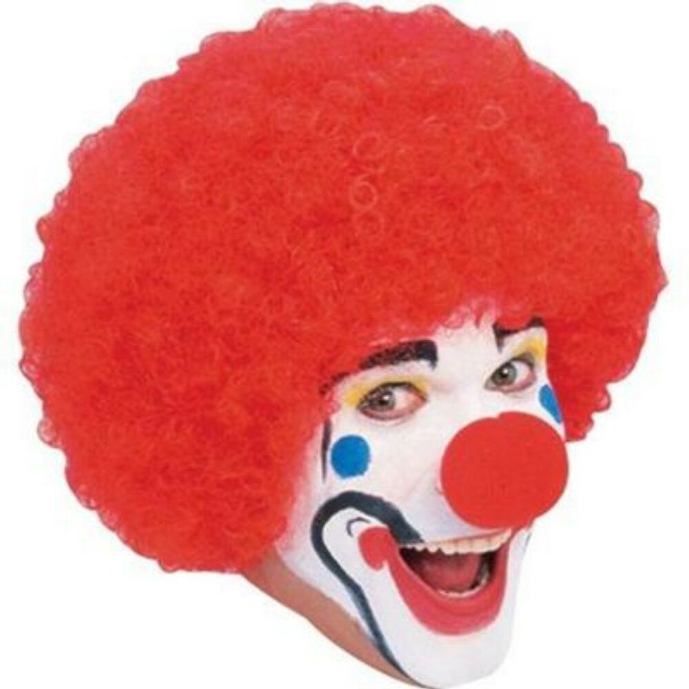 Red Clown Wig