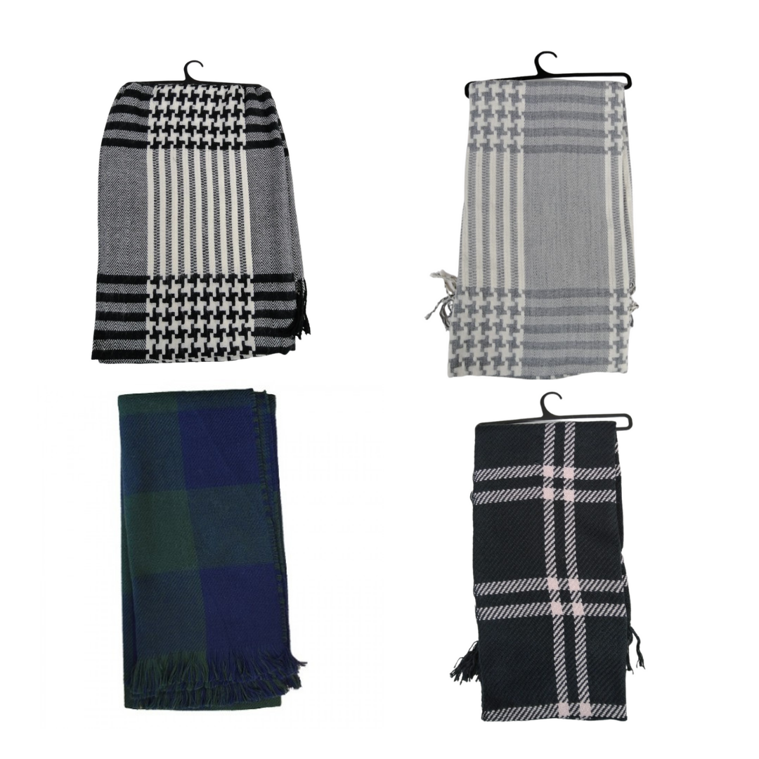 Knit Oversized Scarf in 23 styles