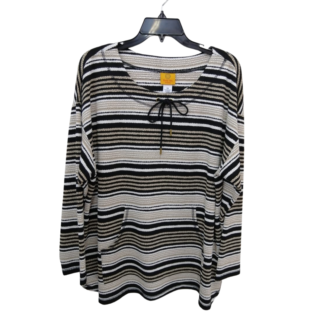 Blusa Negra multicolor Ruby Rd X