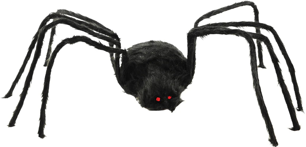 80" Furry Spider-Black
