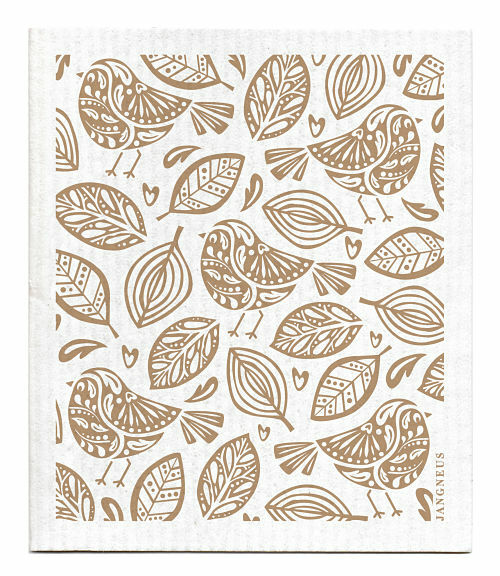 SWEDISH DISHCLOTH - ROBINS - SAND