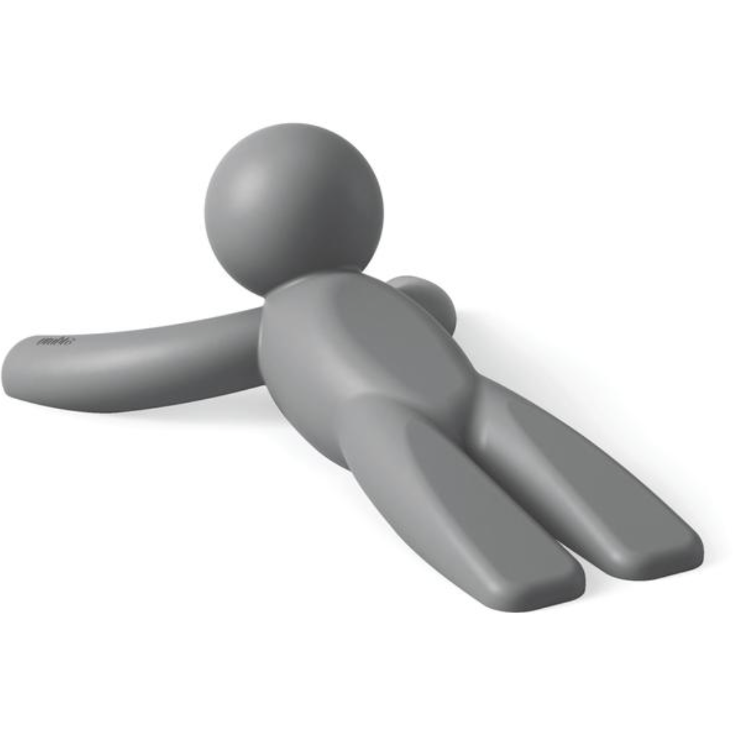 Buddy Doorstop Charcoal