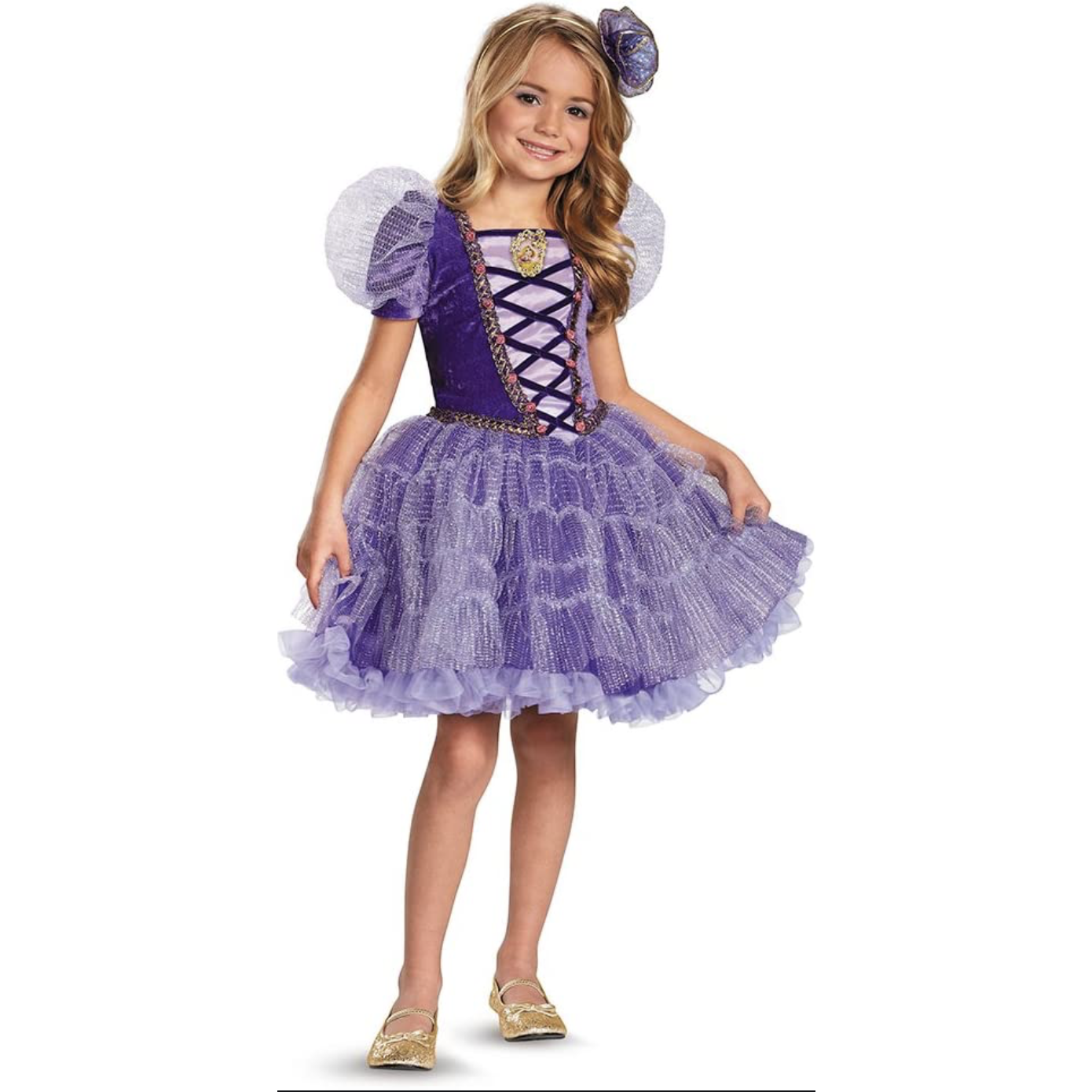RAPUNZEL TUTU PRESTIGE GIRL COSTUME