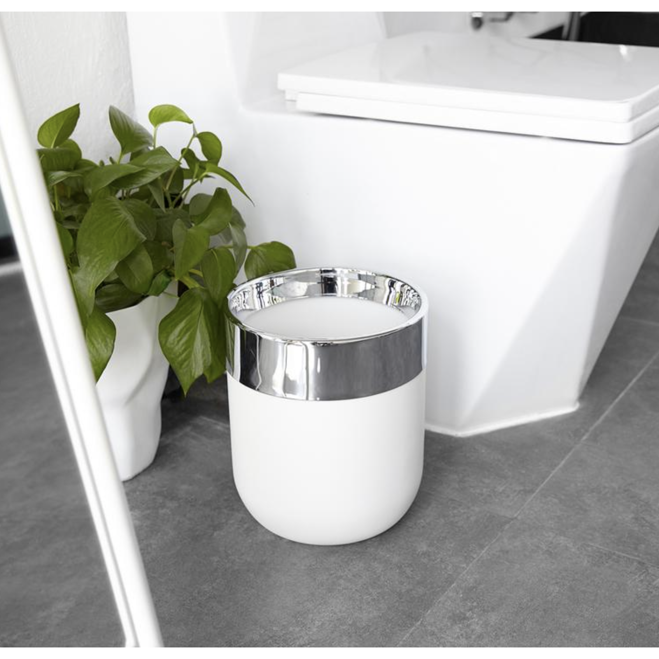 Junip waste can White
