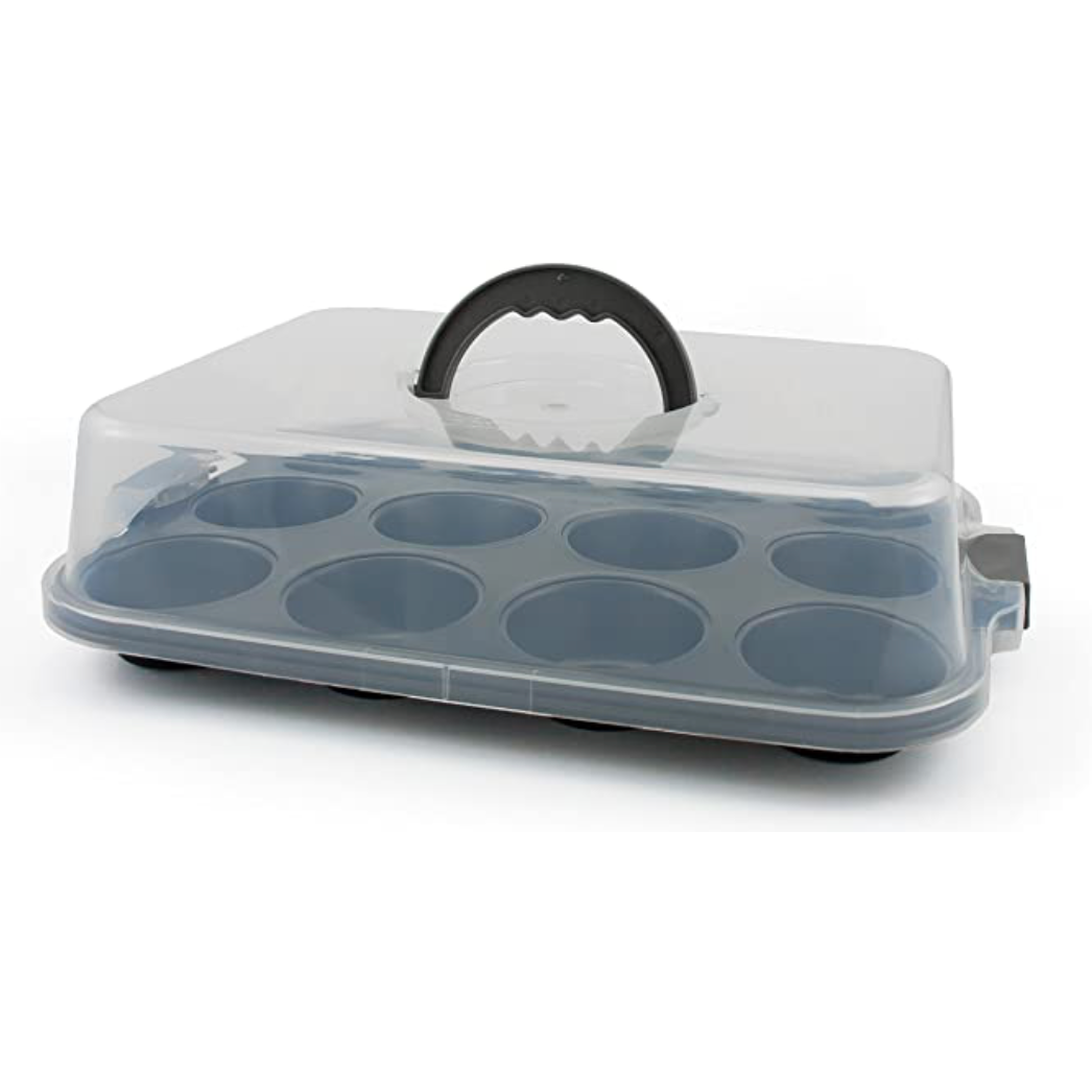 12 Cup Covered Muffin Pan
