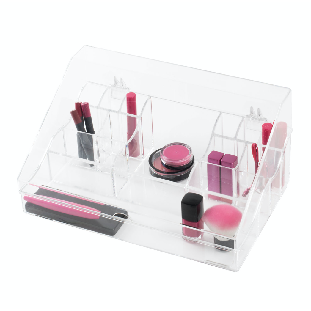 Cosmetic Organizer With Lid