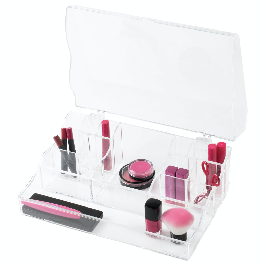 Cosmetic Organizer With Lid
