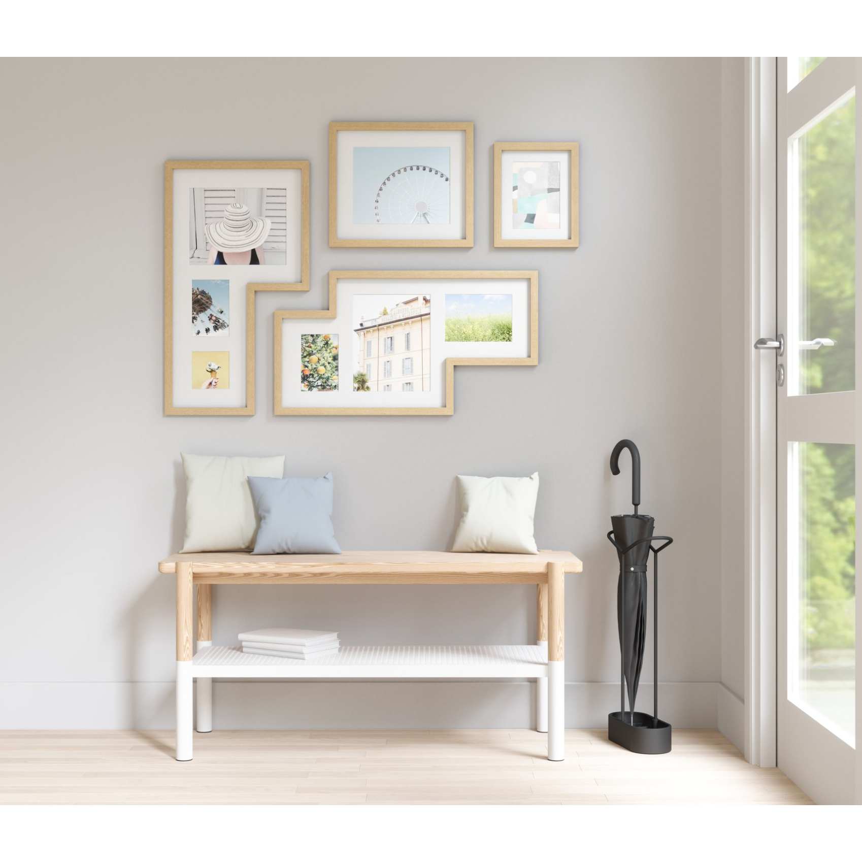 MINGLE GALLERY PHOTO DISPLAY NATURAL