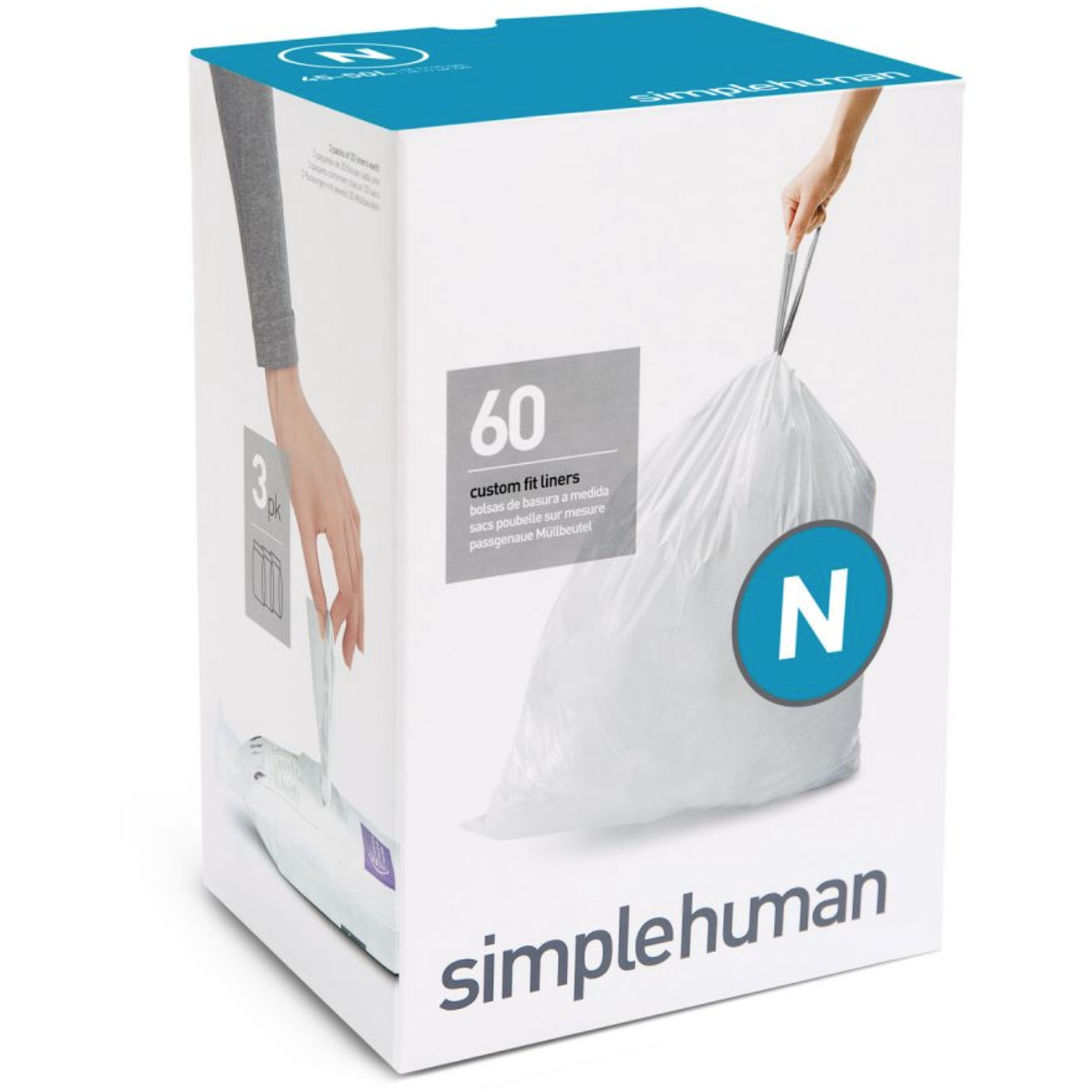 Code N 60 Custom fit liners 45-50L