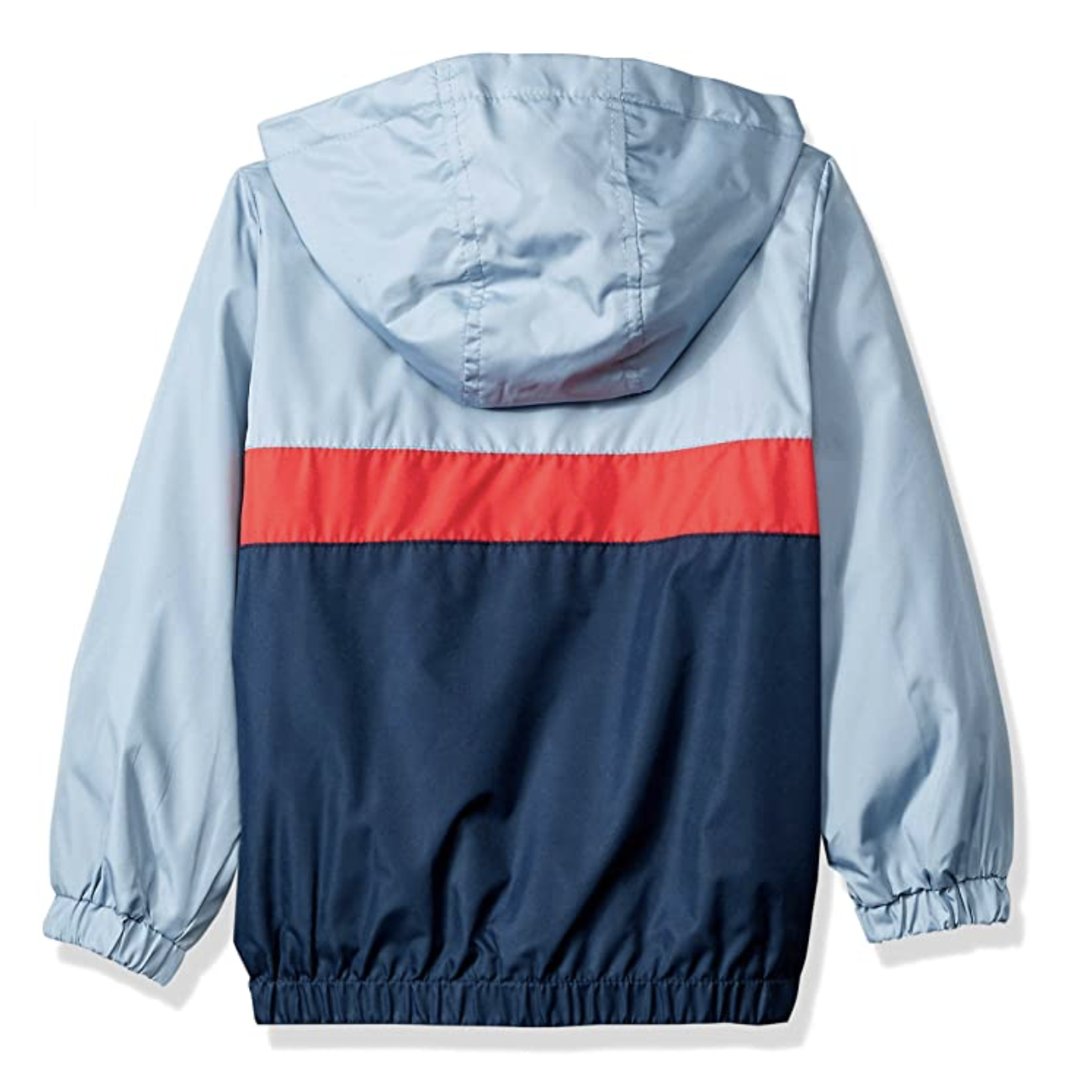Chaqueta de lluvia Gris con Azul