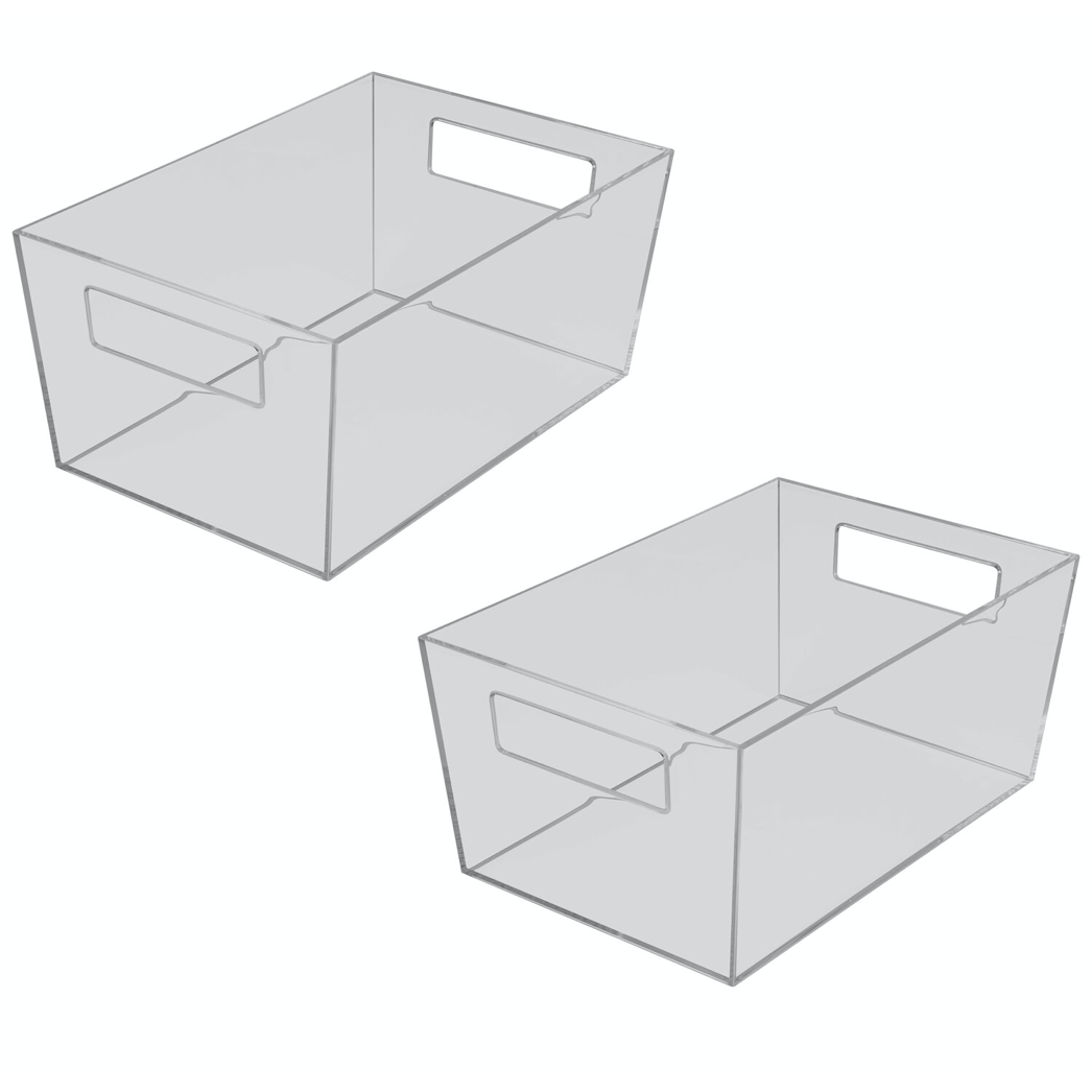 Set of 2 Large totes - Smoked