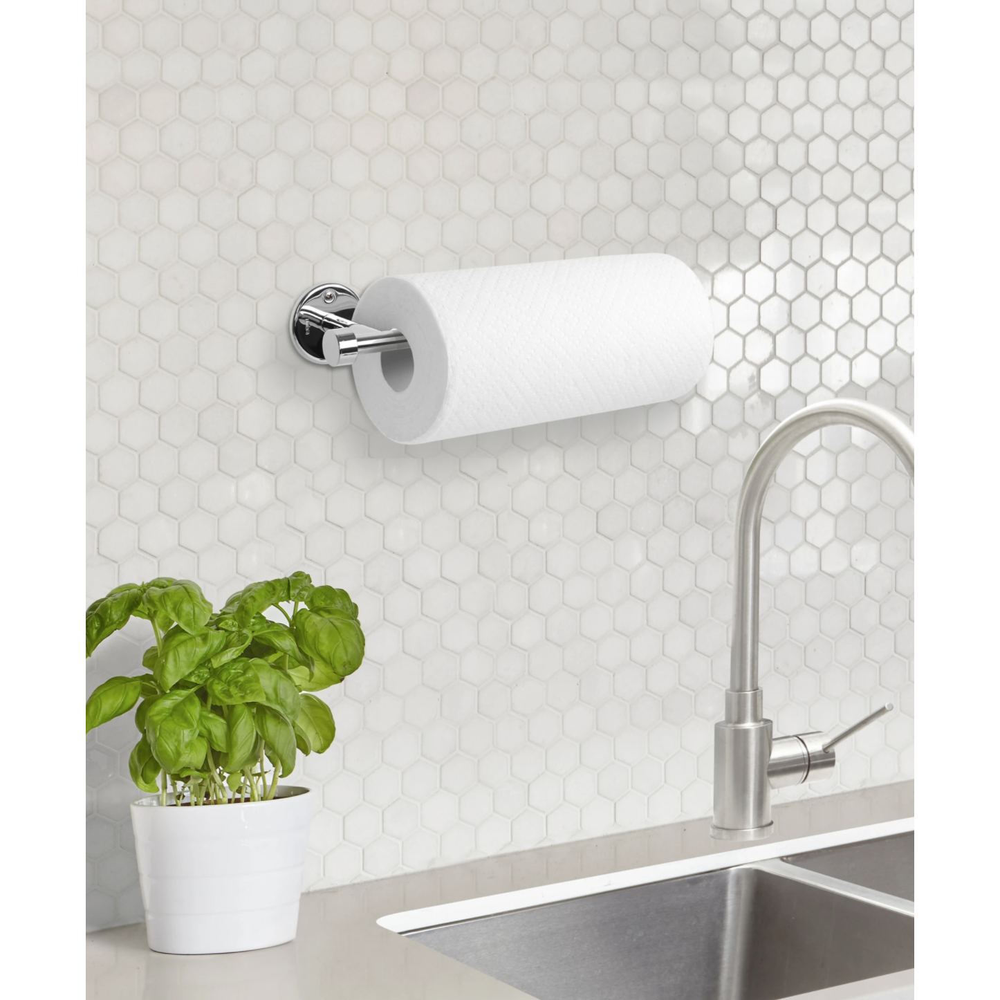 CAPPA WALL MOUNTED PAPER TOWEL HOLDER CHROME