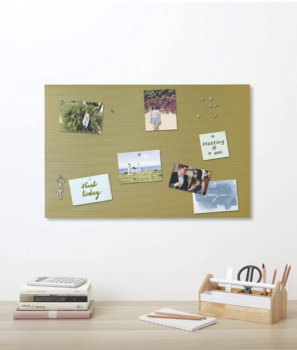 BULLETBOARD 30 x 20" BRASS